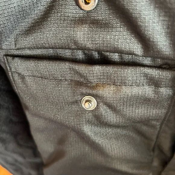 Calvin Klein winter Scuba black Jacket like New. Lined gray fleece. Extra warm - Picture 7 of 16